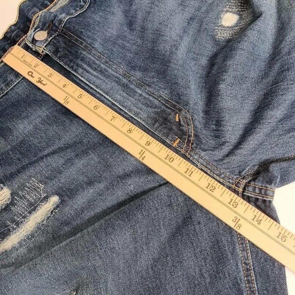 Levis 541 Jeans Mens 42x31 Blue Medium Wash‎ Distressed Athletic Fit Denim Pants